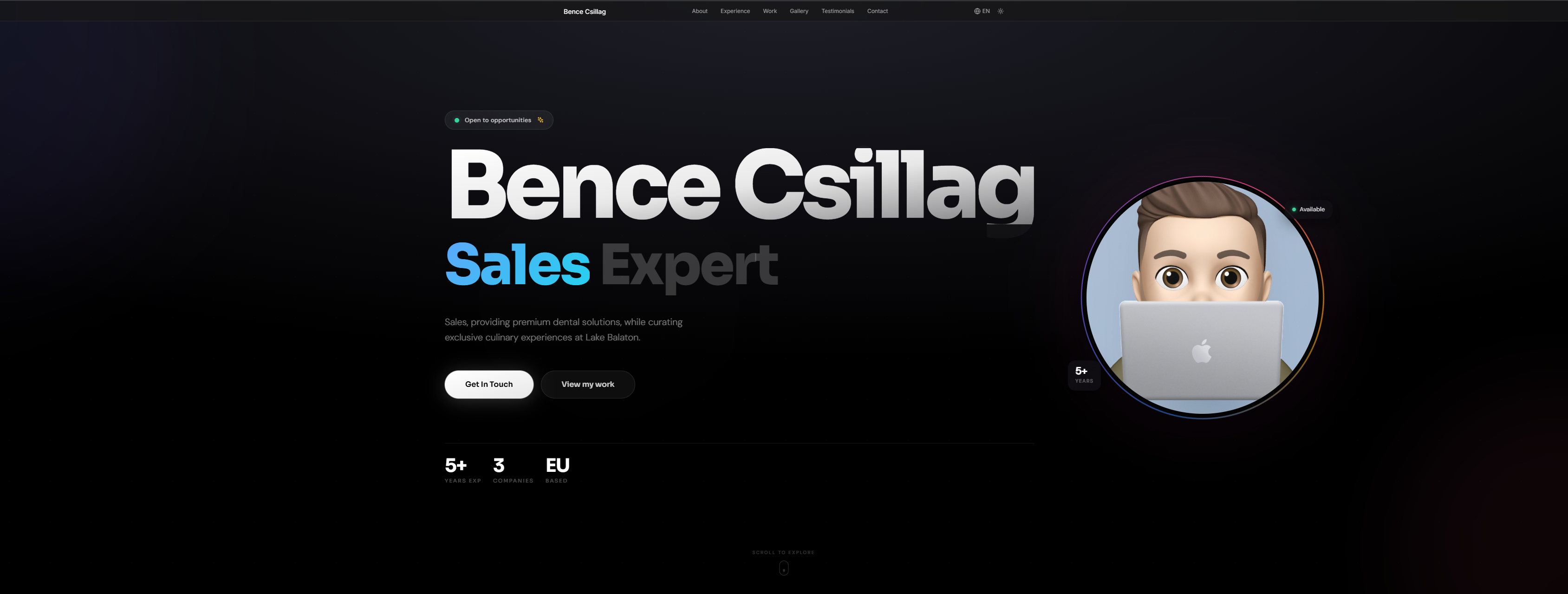 csillagbence.hu weboldal screenshot